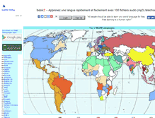 Tablet Screenshot of 50langues.com